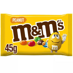 M&ms Chocolate Coated Peanuts 45 Gm