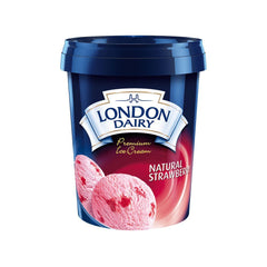 London Dairy Natural S/berry 500ml