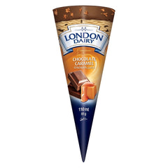 London Dairy Chocolate&caramel Cone 110ml