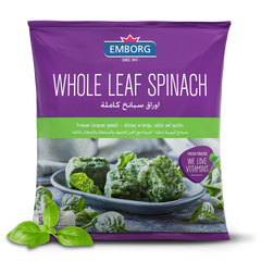 Emborg Whole Leaf Spinach 450gm