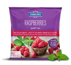 Emborg Frozen Raspberries 300 Gm
