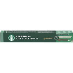Starbucks Pike Place Arabica Coffee Capsules Medium Roast - Intensity 7 10 capsules