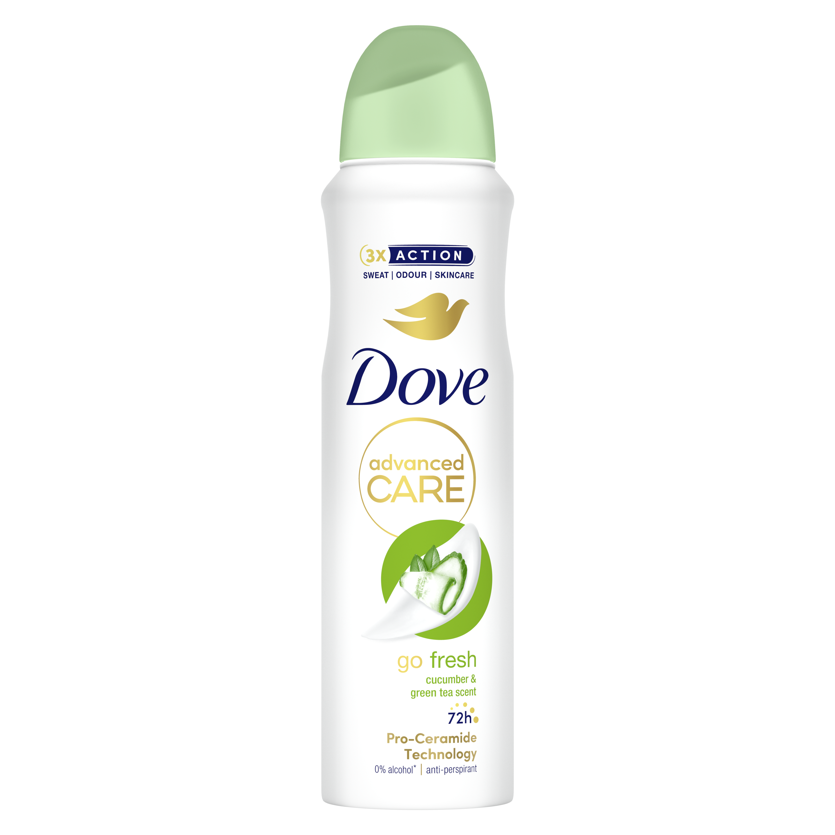 Dove Go Fresh 48H Antiperspirant Deodorant Spray Cucumber&Green Tea 150ml