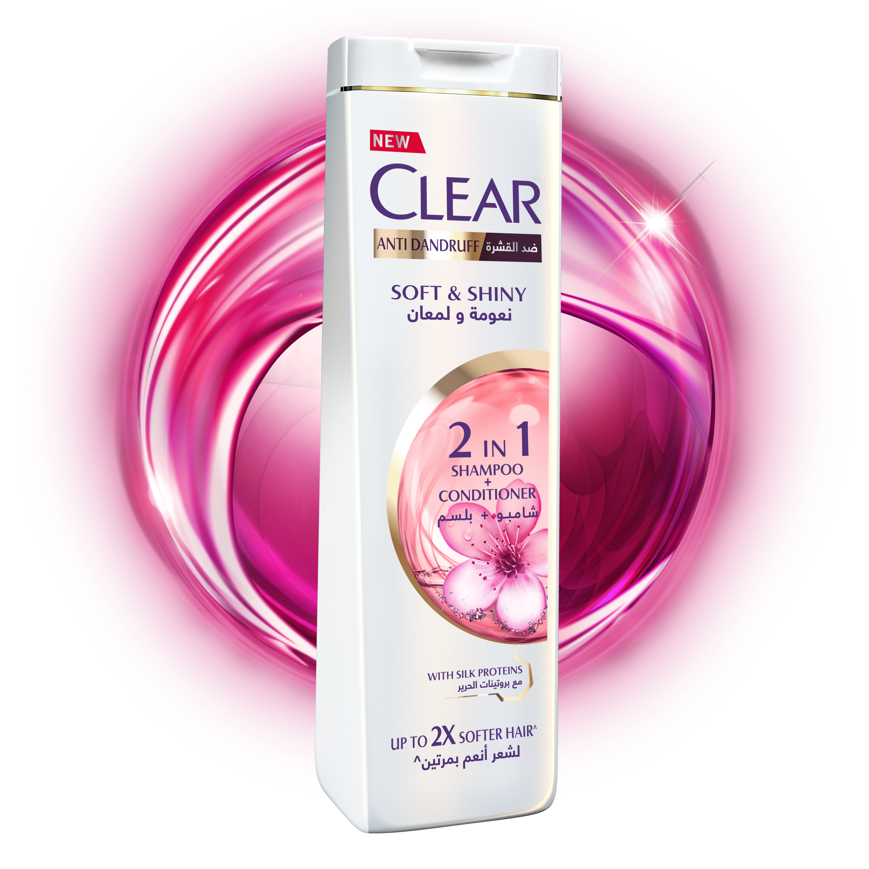 CLEAR SOFT AND SHINY 200ML