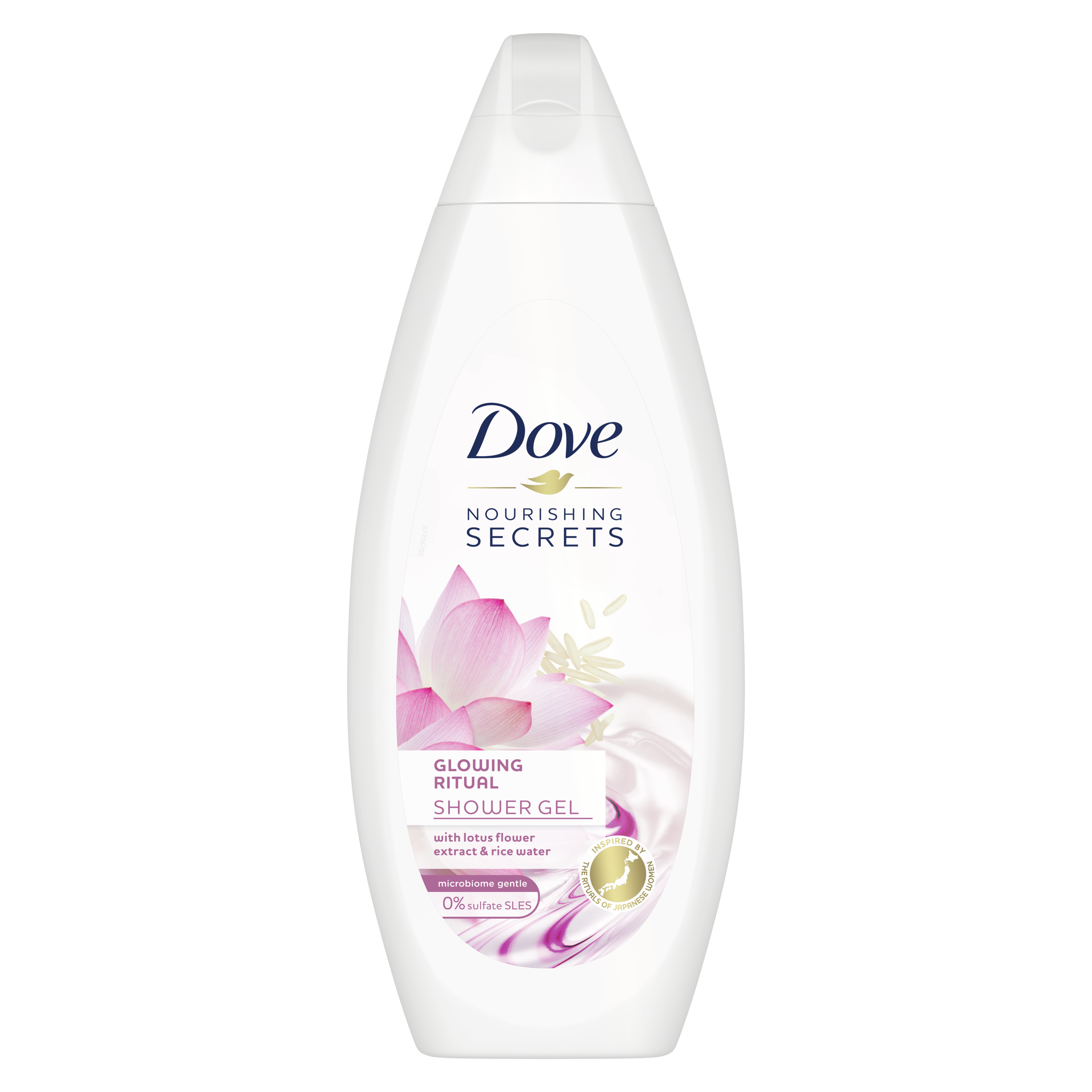 DOVE NOURISHING BW W/LOTUS FLOWER&RICE WATER 250ML