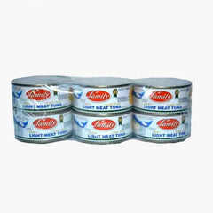 Family Light Meat Tuna Flakes 6pc Pkt