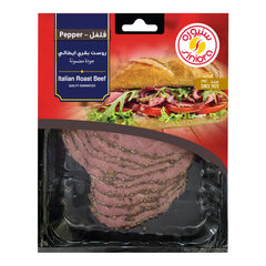 Siniora Italian Roast Beef Slices With Pepper