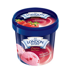 London Dairy Natural S/Berry1 Ltr