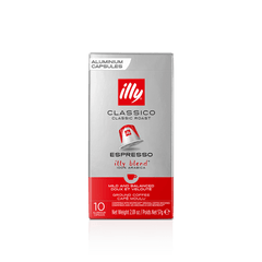 Illy Classico Espresso Classic Roast Capsules, 10 Capsules