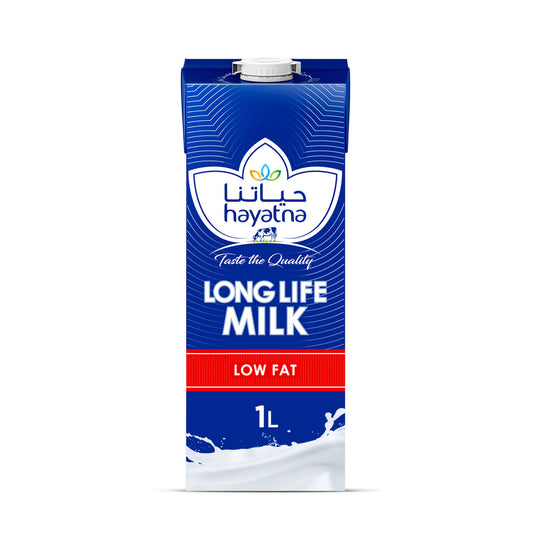 Hayatna Long Life Low Fat Milk 1ltr