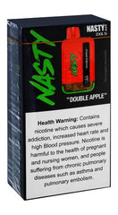 Nasty Bar Rechargeable Disposable Vape Double Apple Flavor (20mg/ml)