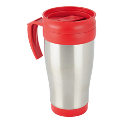 XPO Eco-Friendly Red 450ml Stainless Steel Travel Mug - Bpa Free