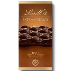 Lindt Extra Creamy Smooth Dark Chocolate Slab