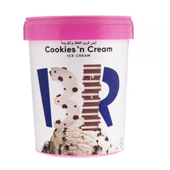 Baskin Robbins Cookies 'n Cream Ice Cream 1L