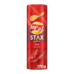 Lays Stax Chilli 170gm