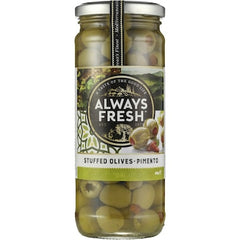 ALWAYS FRESH STUFFED OLIVES 450G