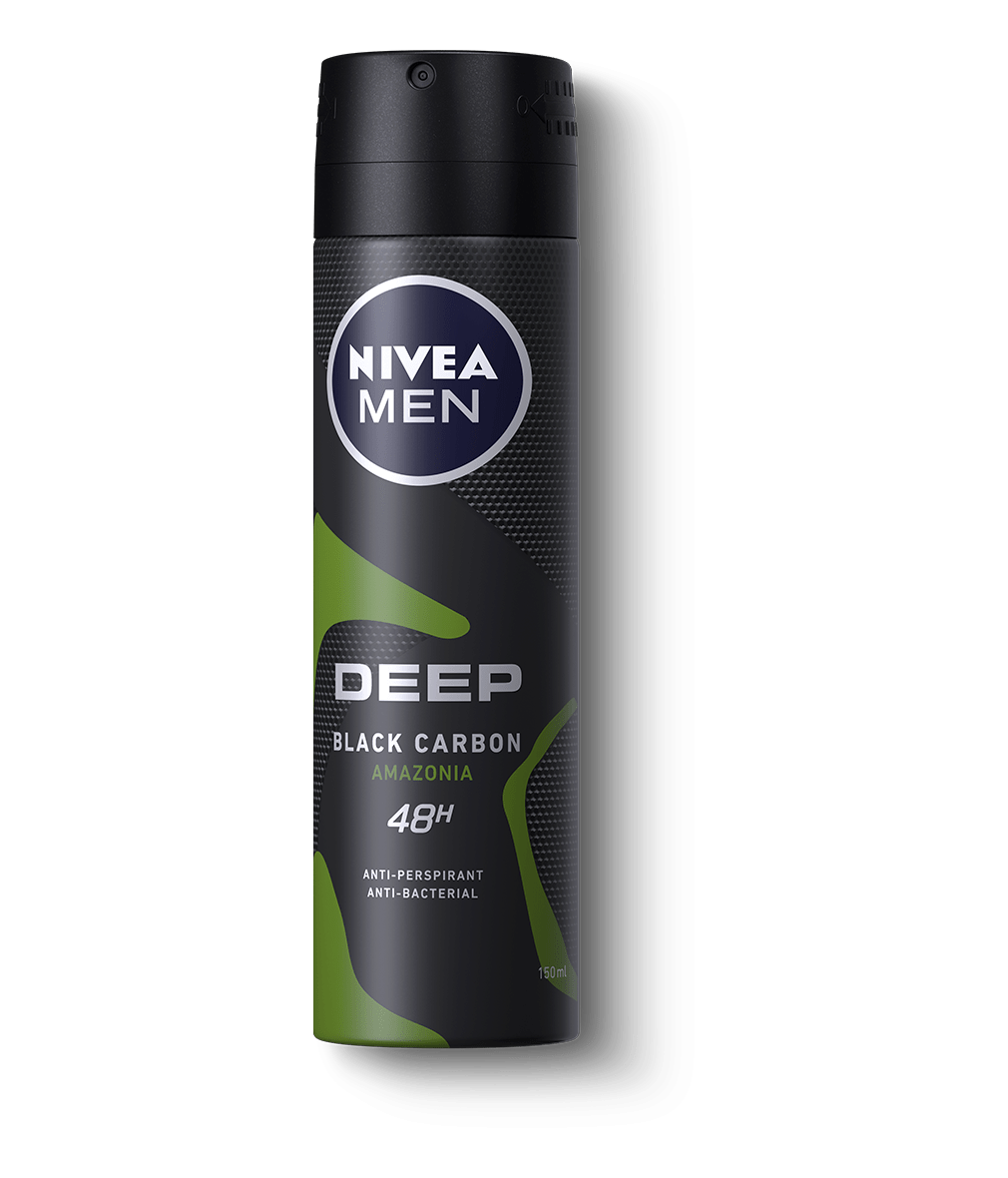 NIVEA MEN DEEP BLACK CARBON 150ML
