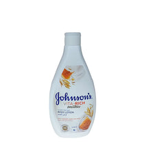 JOHNSON'S VITA-RICH COMFORTING BODY LOTION WITH YOGURT, HONEY & OATS 400ML