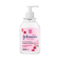 Johnsons Vita Rich Replenishing Liquid Hand Wash Raspberry & Peony Scent