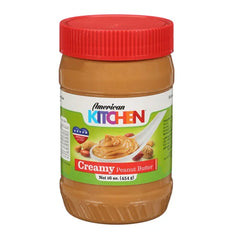 American Kitchen Creamy Peanut Butter 340gm