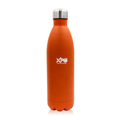 XPO Orange 750ml Stainless Steel Flask