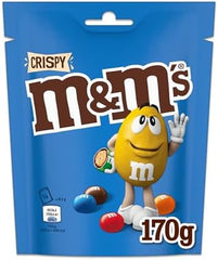 M&ms Crispy Chocolate Candies 170gm