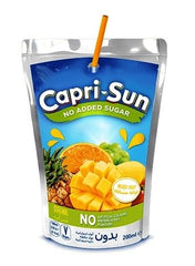 CAPRI-SUN MIXED FRUIT JUICE NO SUGAR 200ML