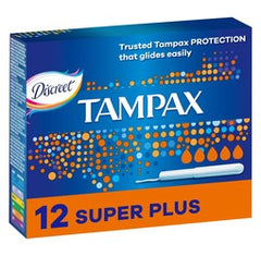 Discreet Tampax 12 Superplus