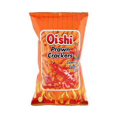 OISHI PRAWN CRACKERS SWT EXTRA HOT 60GM