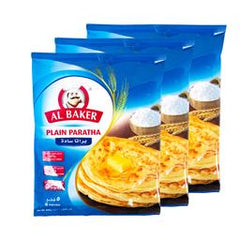 Al Baker Plain Paratha 5pc 400gm