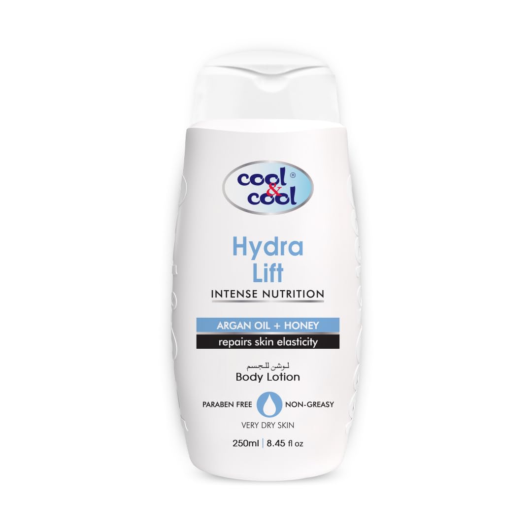 Cool & Cool Intense Nutrition Non-Greasy Hydrating, Argan Oil & Honey 250ml