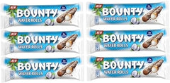 Bounty Milk Chocolate Coated Wafer Rolls Filled With Coconut Cream OTR