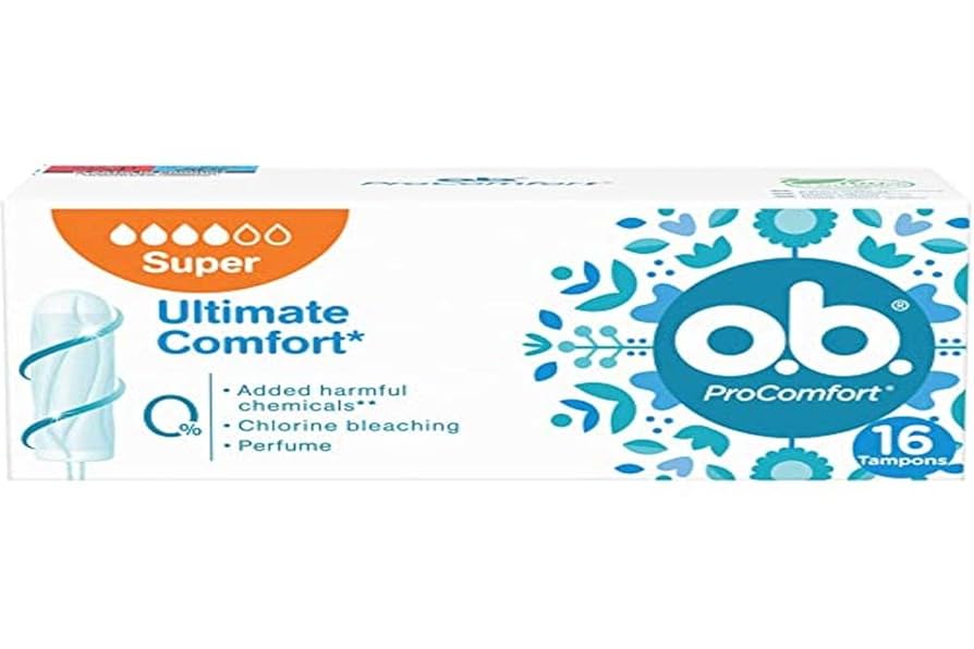 OB PRO COMFORT SUPER PLUS TAMPONS 16'S