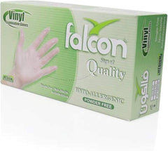FALCON VINYL GLOVES(M)POWDERFREE