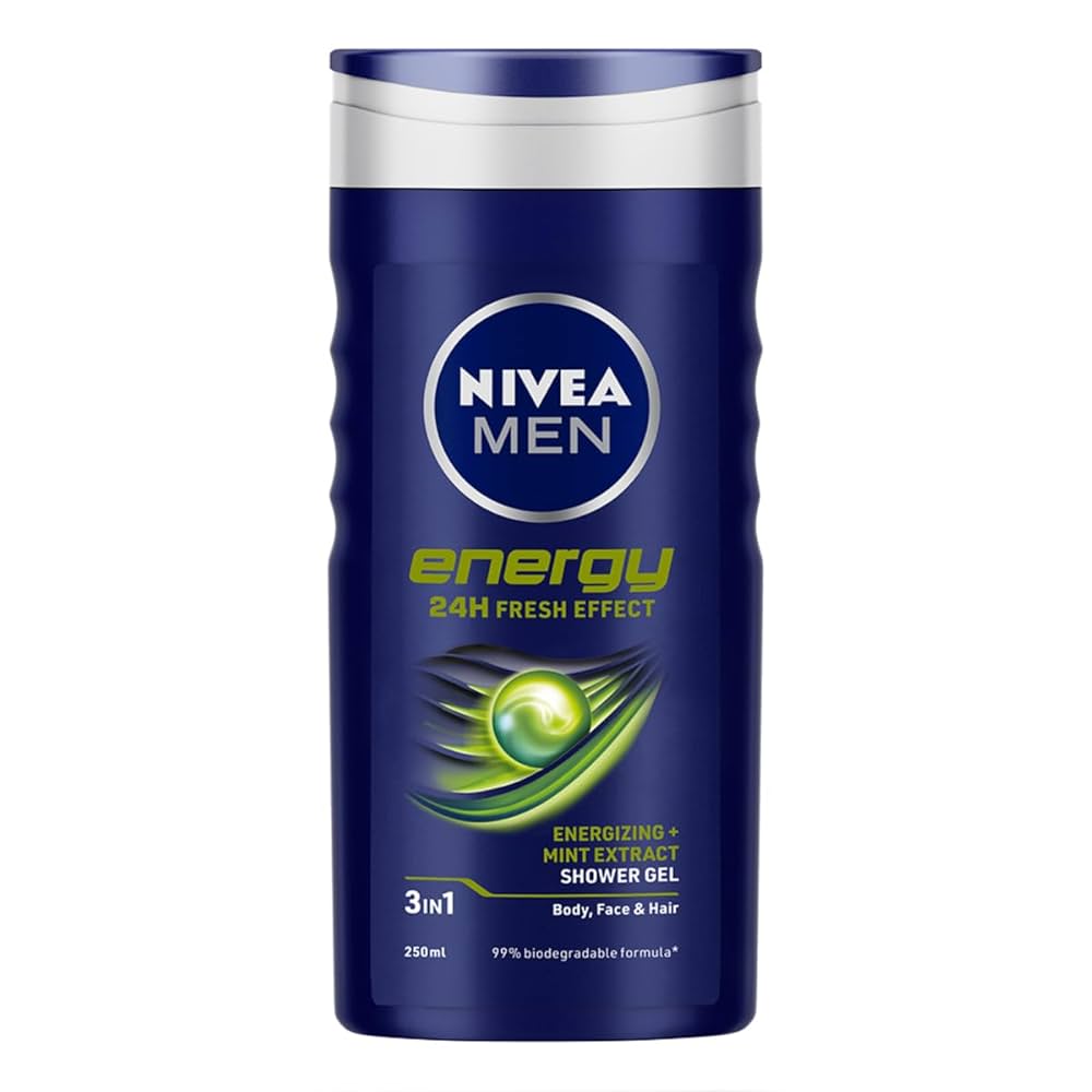NIVEA SHOWER GEL ENERGY 250ML