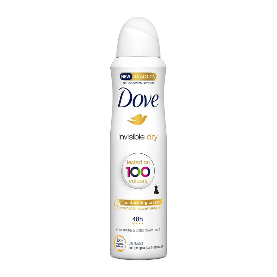 DOVE INVISIBLE DRY MOISTURISING CREAM 150ML