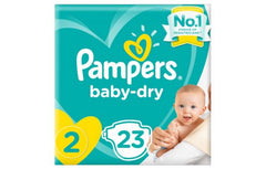 Pampers Babydry 2 Size 23 Pcs