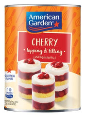 American Garden Cherry Topping & Filling 595gm