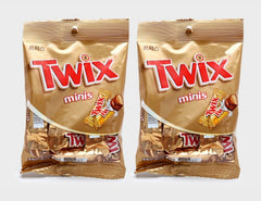 Twix Chocolate Minis (10 Pieces) x2 Pkt
