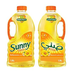 Sunny Sun Active Blended Veg Oil 1.5ltr x2