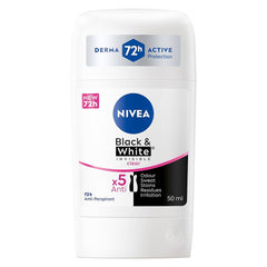 Nivea Black & White Invisible 48H Antiperspirant Deodorant Stick for Women 50ml