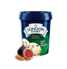 LONDON DAIRY FIGS&WALNUT ICE CREEAM 500ML