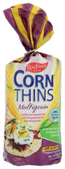 REAL FOODS CORN THINS MULTIGRAIN 150GM