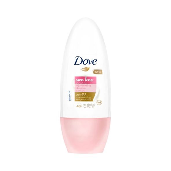 Dove Even Tone 48H Antiperspirant Roll-On Deodorant 50ml