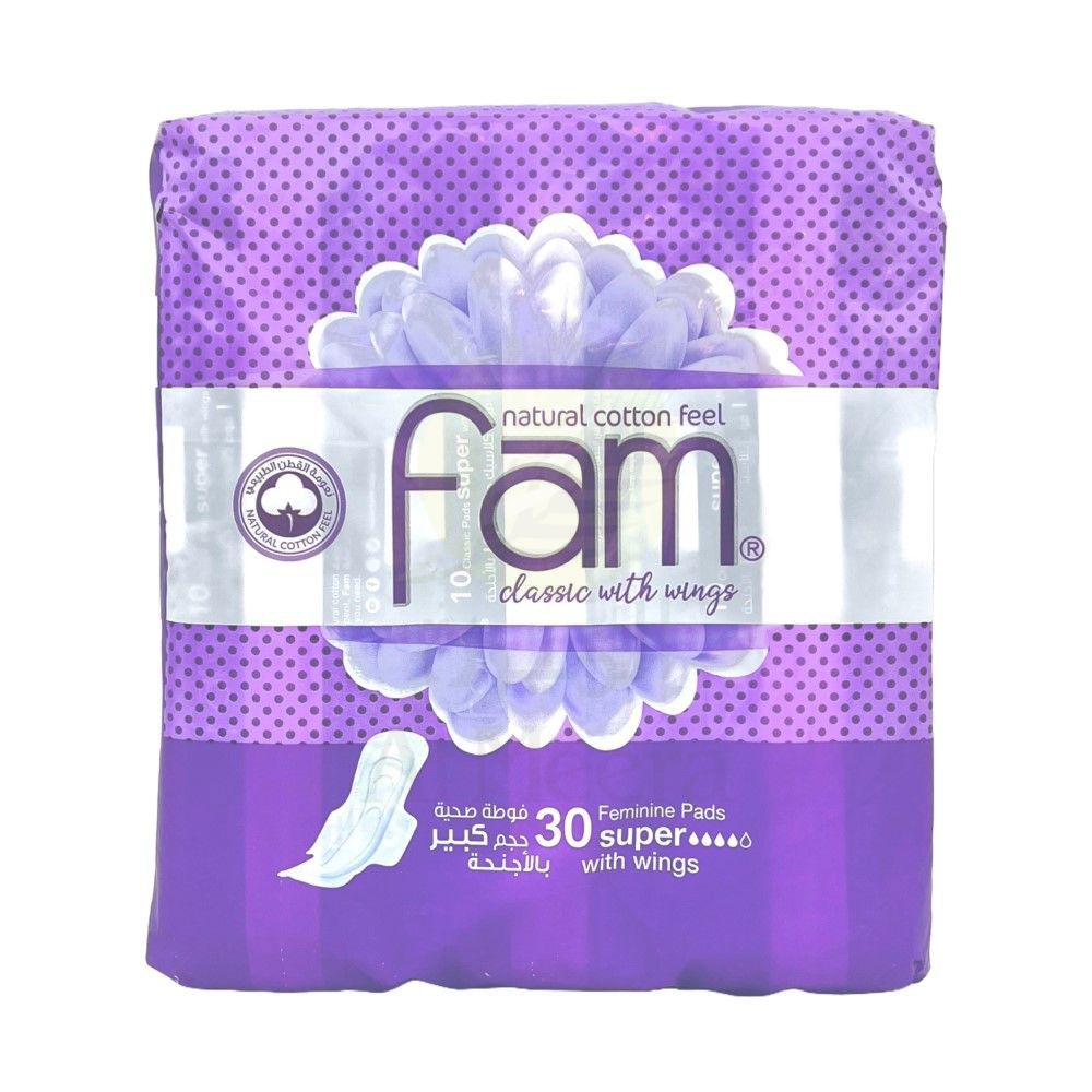 FAM NATURAL COTTON CLASSIC WINGS 3*10