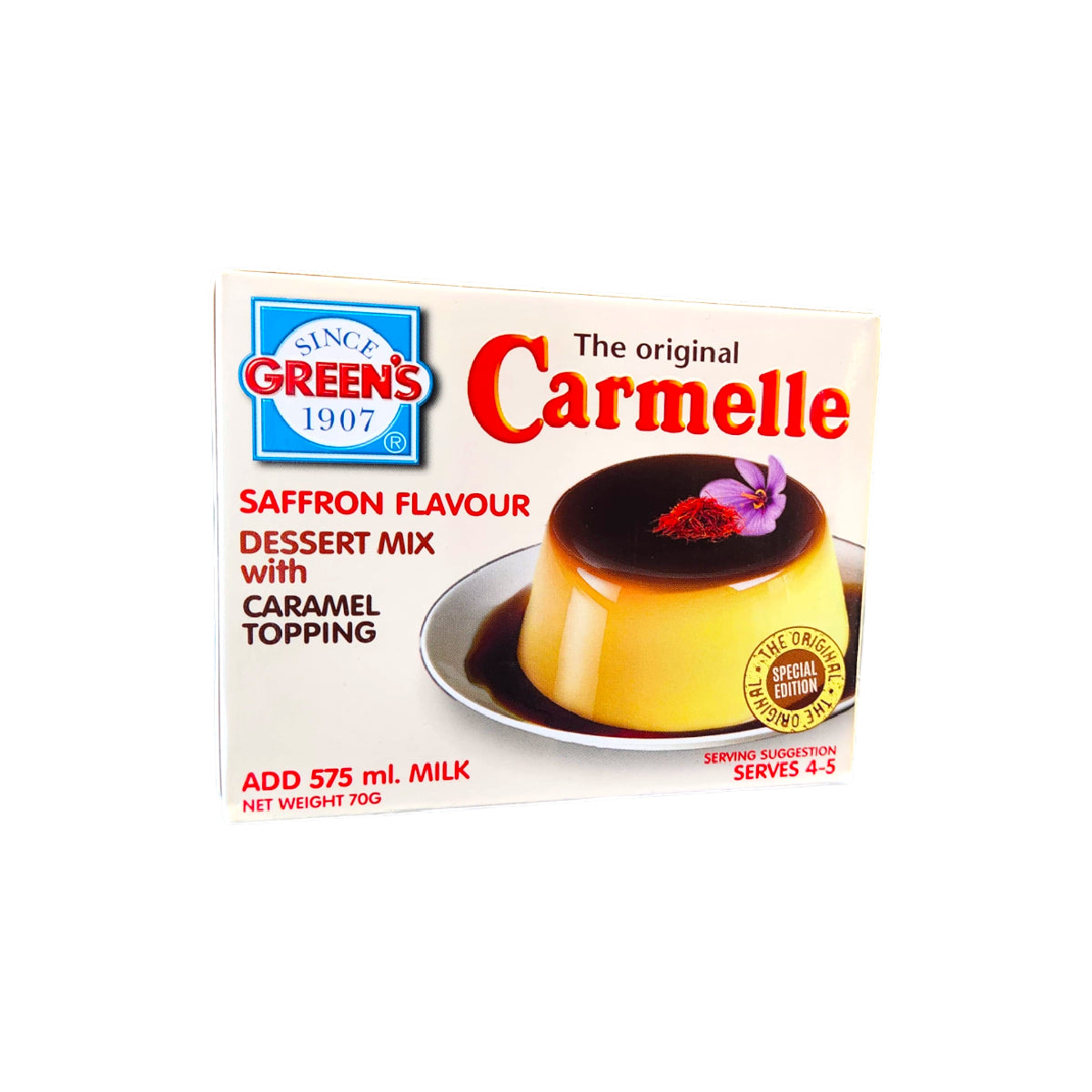 Green's Carmelle Saffron Caramel Topping 70gm