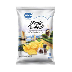 Kitco Kettle Sea Salt&black Pepper 150gm