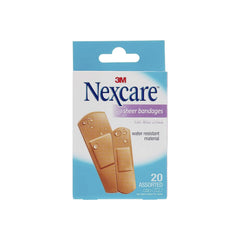 NEXCARE SHEER BANDAGES 20 ASSORTED