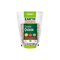 Earth Goods Organic Tricolor Quinoa - GMO free, gluten free 340 GM
