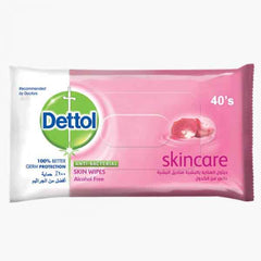 DETTOL ANTIBECTARIAL WIPES SKINCARE 40'S